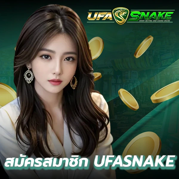 สมัครสมาชิก UFASNAKE เปิดยูสเซอร์ง่าย เปิดบัญชีเล่นได้ในไม่กี่นาที